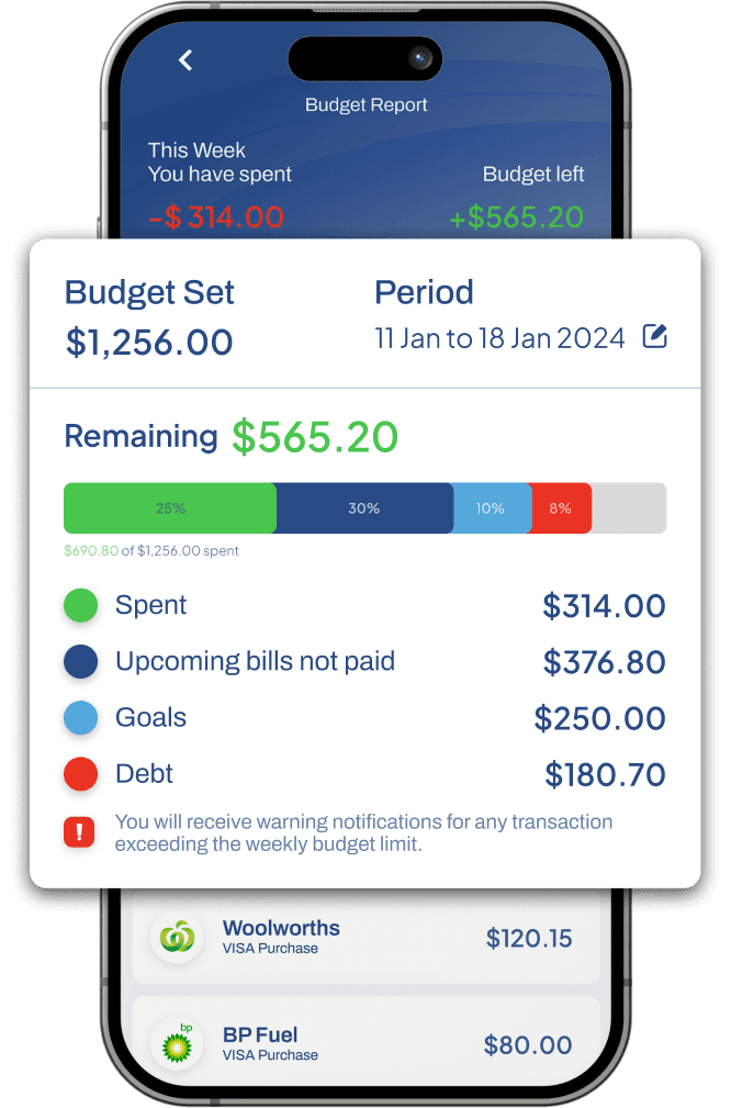 William App transaction details